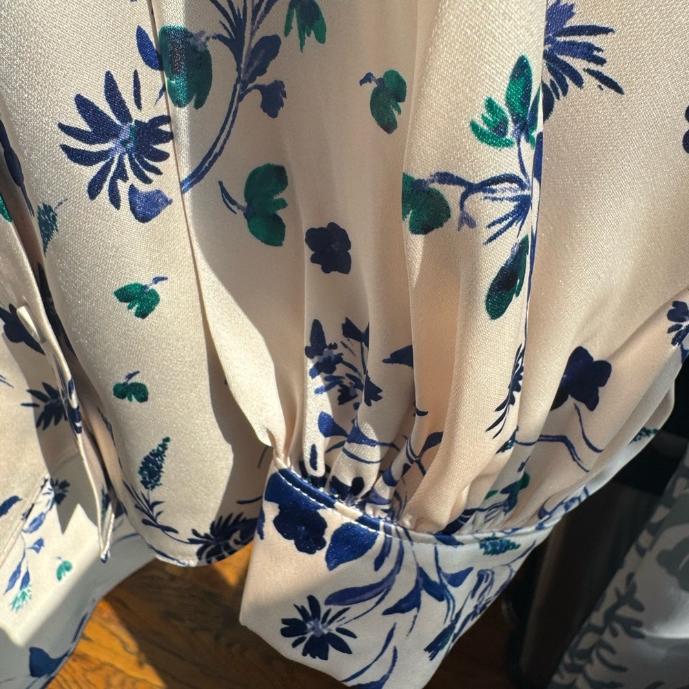 Favorite Daughter The Lauren Top | Pretty In Pink Floral blouse - Picture 9 of 15